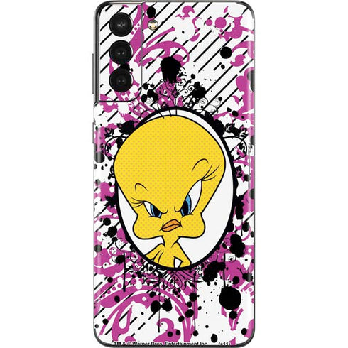 Looney Tunes Tweety Bird with Attitude Galaxy S21 Plus 5G Skin