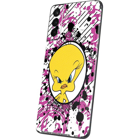Looney Tunes Tweety Bird with Attitude Galaxy S21 Plus 5G Skin