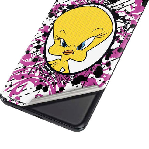 Looney Tunes Tweety Bird with Attitude Galaxy S21 Plus 5G Skin