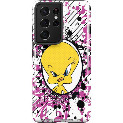 Looney Tunes Tweety Bird with Attitude Galaxy S21 Ultra 5G Pro Case