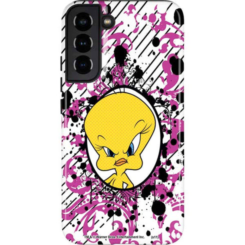Looney Tunes Tweety Bird with Attitude Galaxy S22 Plus Pro Case