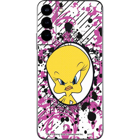 Looney Tunes Tweety Bird with Attitude Galaxy S22 Plus Skin