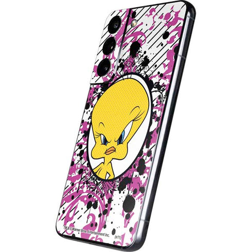 Looney Tunes Tweety Bird with Attitude Galaxy S22 Skin