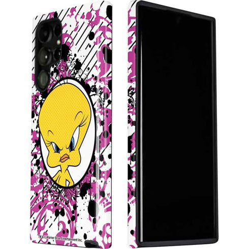 Looney Tunes Tweety Bird with Attitude Galaxy S22 Ultra Pro Case