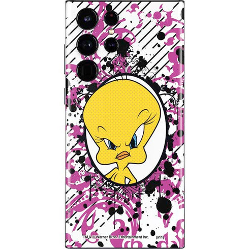 Looney Tunes Tweety Bird with Attitude Galaxy S22 Ultra Skin