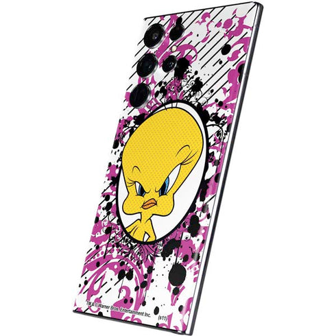 Looney Tunes Tweety Bird with Attitude Galaxy S22 Ultra Skin