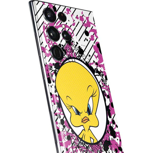 Looney Tunes Tweety Bird with Attitude Galaxy S22 Ultra Skin