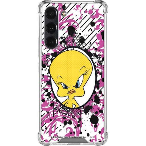 Looney Tunes Tweety Bird with Attitude Galaxy S23 Plus Clear Case