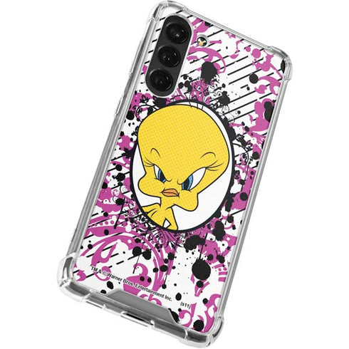 Looney Tunes Tweety Bird with Attitude Galaxy S23 Plus Clear Case