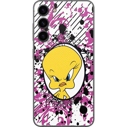 Looney Tunes Tweety Bird with Attitude Galaxy S23 Plus Skin