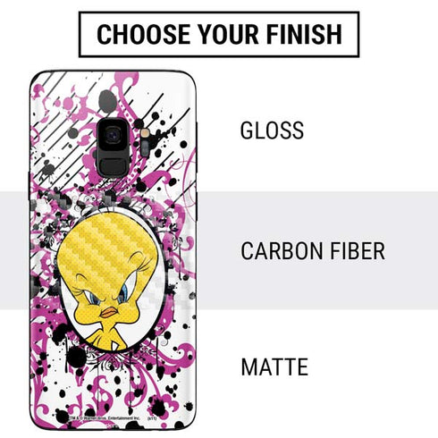 Looney Tunes Tweety Bird with Attitude Galaxy S9 Skin