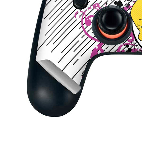 Looney Tunes Tweety Bird with Attitude Google Stadia Controller Skin