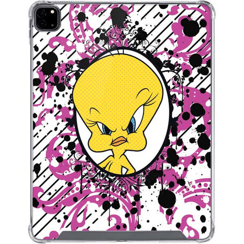 Looney Tunes Tweety Bird with Attitude iPad Pro 12.9in (2020) Clear Case