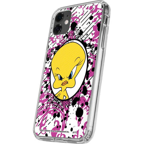 Looney Tunes Tweety Bird with Attitude iPhone 11 Clear Case