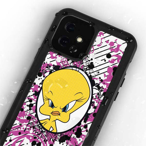 Looney Tunes Tweety Bird with Attitude iPhone 12 Mini Waterproof Case