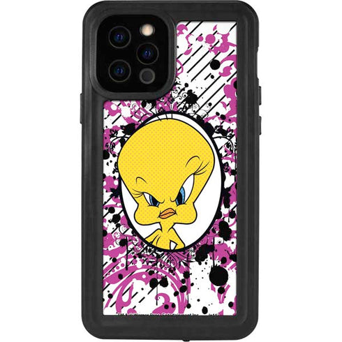 Looney Tunes Tweety Bird with Attitude iPhone 12 Pro Waterproof Case