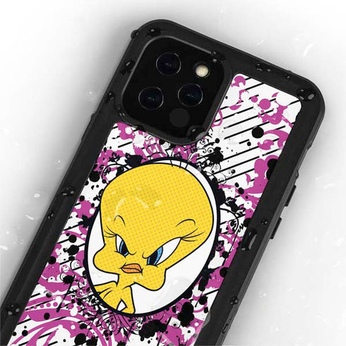 Looney Tunes Tweety Bird with Attitude iPhone 12 Pro Waterproof Case