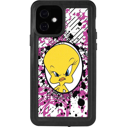 Looney Tunes Tweety Bird with Attitude iPhone 12 Waterproof Case