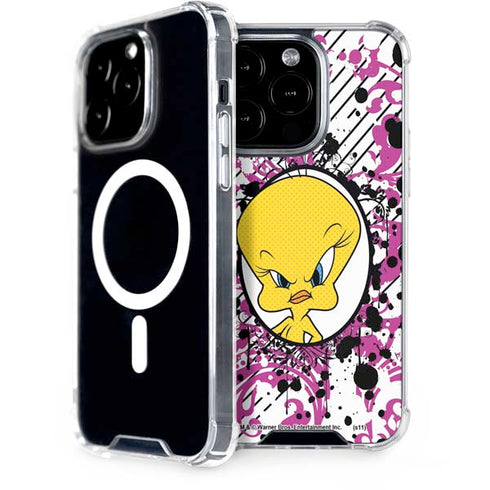 Looney Tunes Tweety Bird with Attitude iPhone 14 Pro MagSafe Case