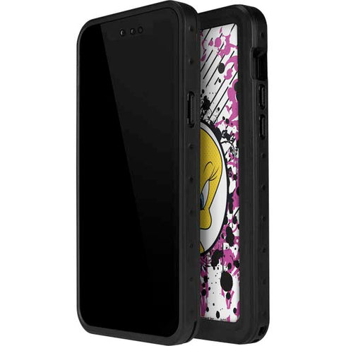 Looney Tunes Tweety Bird with Attitude iPhone 14 Pro Max Waterproof Case