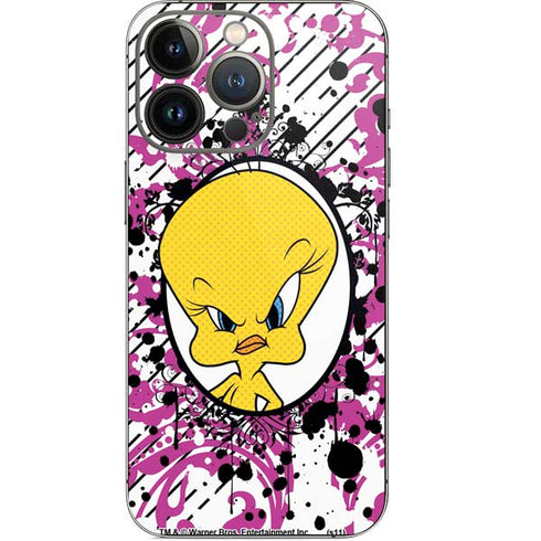 Looney Tunes Tweety Bird with Attitude iPhone 14 Pro Skin