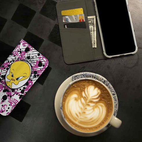 Looney Tunes Tweety Bird with Attitude iPhone 15 Pro Folio Case