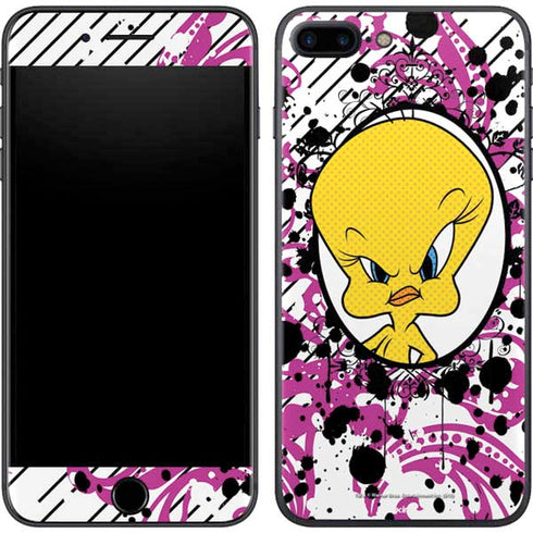 Looney Tunes Tweety Bird with Attitude iPhone 8 Plus Skin