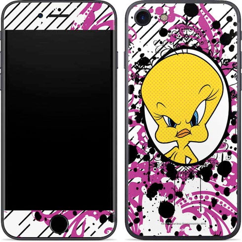Looney Tunes Tweety Bird with Attitude iPhone SE (2nd & 3rd Gen) Skin