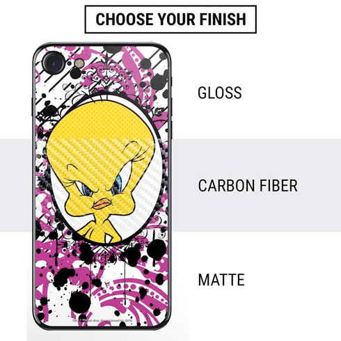 Looney Tunes Tweety Bird with Attitude iPhone SE (2nd & 3rd Gen) Skin
