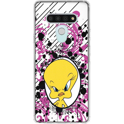 Looney Tunes Tweety Bird with Attitude LG Stylo 6 Clear Case