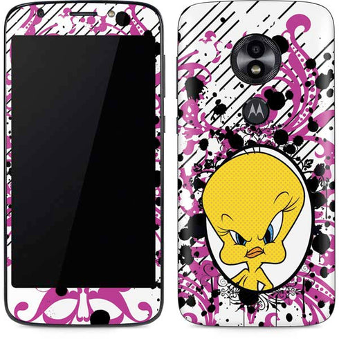 Looney Tunes Tweety Bird with Attitude Moto E5 Play Skin