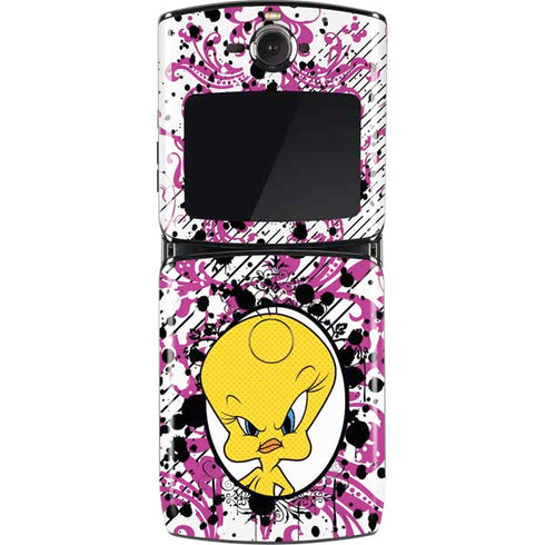 Looney Tunes Tweety Bird with Attitude Motorola RAZR Skin