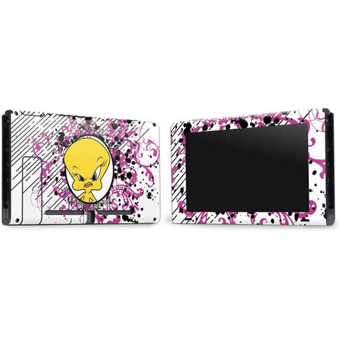 Looney Tunes Tweety Bird with Attitude Nintendo Switch Bundle Skin