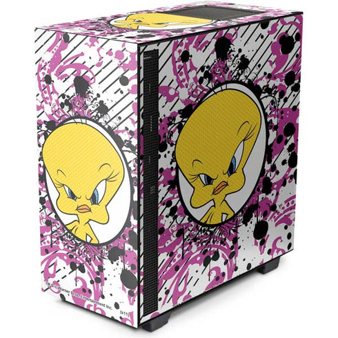Looney Tunes Tweety Bird with Attitude NZXT H510 Compact ATX Mid-Tower Case Skin