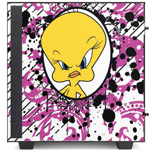 Looney Tunes Tweety Bird with Attitude NZXT H510 Compact ATX Mid-Tower Case Skin