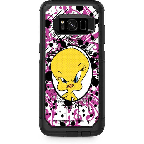 Looney Tunes Tweety Bird with Attitude Otterbox Commuter Galaxy Skin