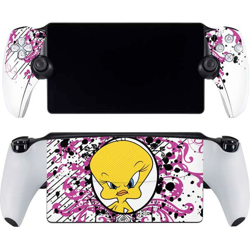 Looney Tunes Tweety Bird with Attitude PlayStation Portal Remote Player Skin