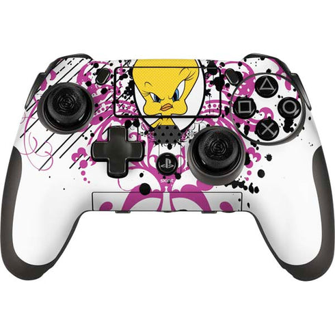 Looney Tunes Tweety Bird with Attitude PlayStation Scuf Vantage 2 Controller Skin