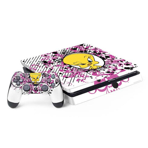 Looney Tunes Tweety Bird with Attitude PS4 Slim Bundle Skin