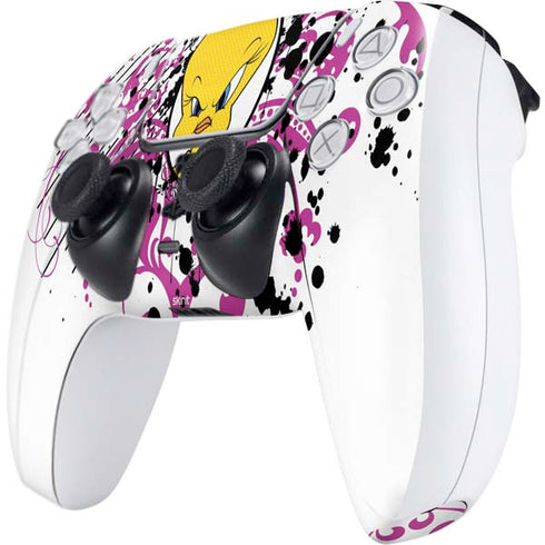 Looney Tunes Tweety Bird with Attitude PS5 Controller Skin