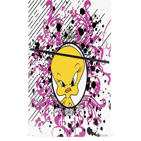 Looney Tunes Tweety Bird with Attitude PS5 Slim Digital Edition Bundle Skin