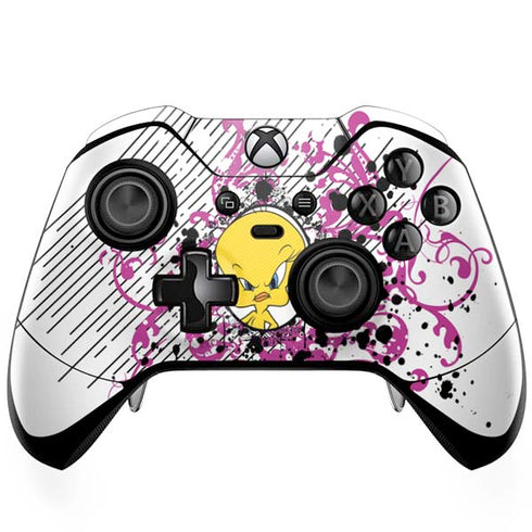 Looney Tunes Tweety Bird with Attitude Xbox One Elite Controller Skin
