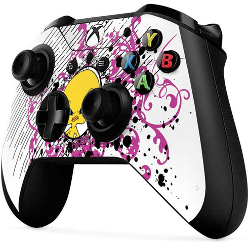 Looney Tunes Tweety Bird with Attitude Xbox One X Controller Skin
