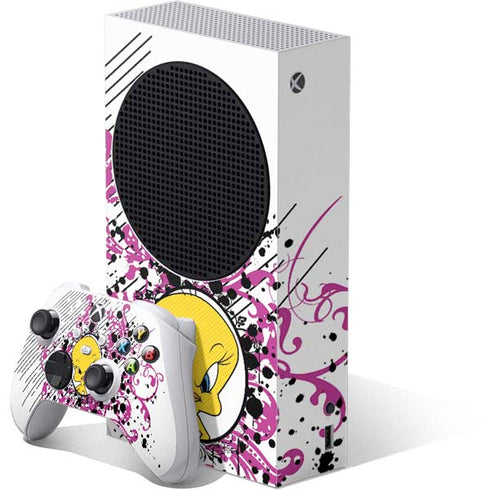 Looney Tunes Tweety Bird with Attitude Xbox Series S Bundle Skin