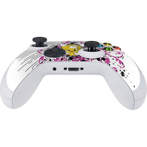 Looney Tunes Tweety Bird with Attitude Xbox Series S Controller Skin