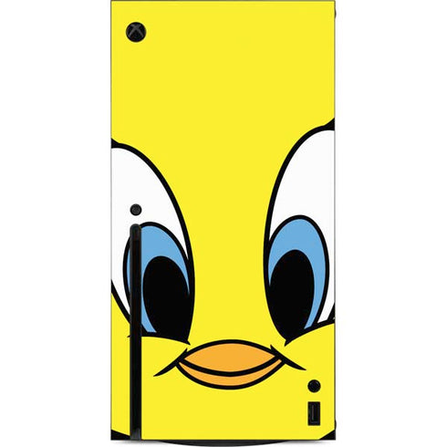 Looney Tunes Tweety Bird Xbox Series X Console Skin
