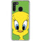 Looney Tunes Tweety Bird Zoomed In Galaxy A21 Clear Case