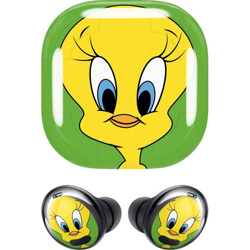 Looney Tunes Tweety Bird Zoomed In Galaxy Buds Pro Skin