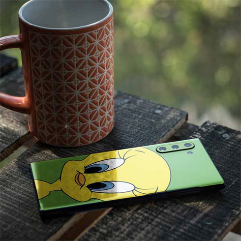 Looney Tunes Tweety Bird Zoomed In Galaxy Note 10 Skin