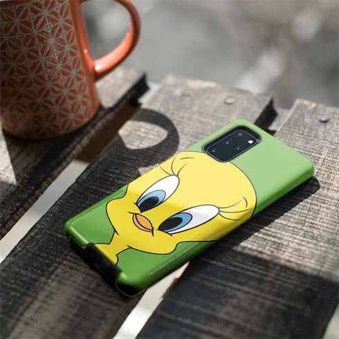 Looney Tunes Tweety Bird Zoomed In Galaxy S20 Plus Pro Case